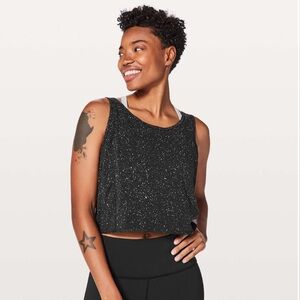 Lululemon Black and White It’s a Tie Tank Top